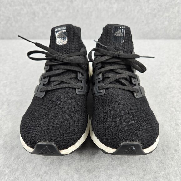 Adidas Ultra Boost 4.0 Womens Size 8 Black White Running Sneakers Knit Comfort - Picture 2 of 15